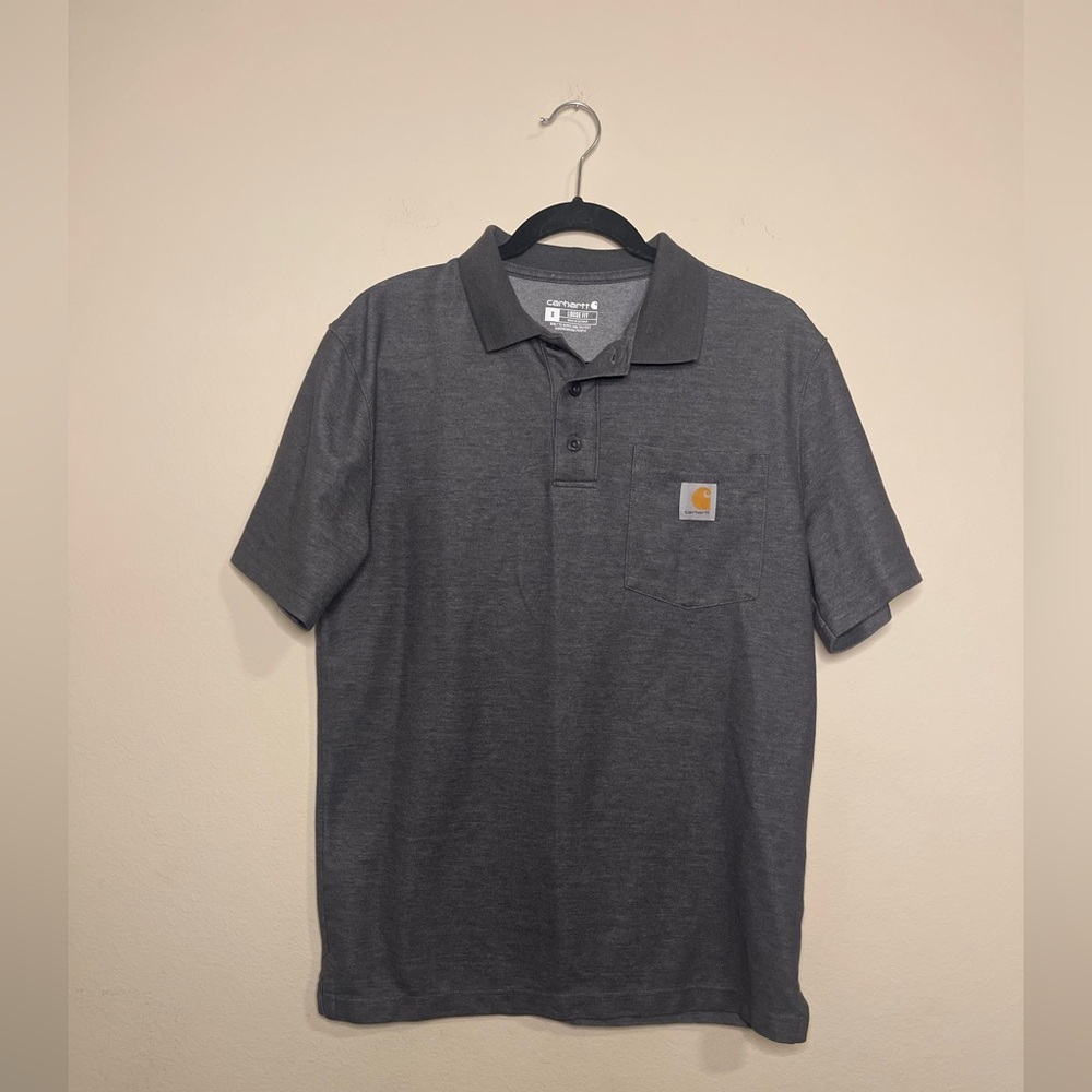 Carhartt Gray Men's Polo Shirt